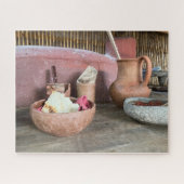 Vorbereitung des Abendessens in Oaxaca Mexiko Puzzle (Horizontal)