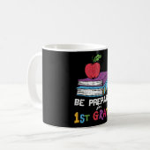 Vorbereitung des Ersten Schullehrers Kinder Crew Kaffeetasse (Vorderseite Links)