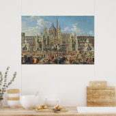 Vorbereitung des Feuerwerkbilds 2 Poster (Küche)