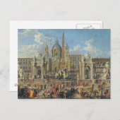 Vorbereitung des Feuerwerkbilds 2 Postkarte (Vorne/Hinten)