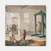 Vorbereitung des Kabels vom "Atlantischen Telegrap Magnet (Vorne)