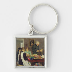 Vorbereitung für Weihnachten, 1896 Schlüsselanhänger