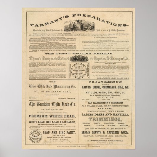 Vorbereitung von Tarrant Poster (Vorne)