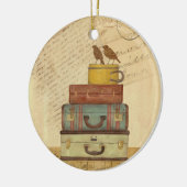 Vorbereitung zum Fliegen Vogelliebhaber - Gehäuse Keramik Ornament (Links)