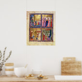 Vorbereitungen für den Pessach Poster (Küche)