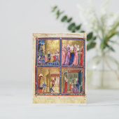 Vorbereitungen für den Pessach Postkarte (Stehend Vorderseite)