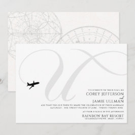 Vorbereitungen für den Start der ersten Hochzeit Einladung