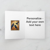 Vorbereitungen für Halloween Feiertagskarte (Innenseite)