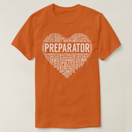 Vorbereitungsherz T-Shirt (Design vorne)