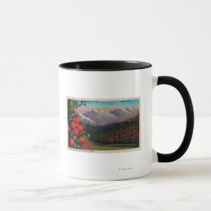 Vorberg-orange Waldung im WinterState Tasse