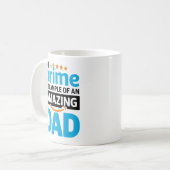 Vorbild eines Phantastischen Vaters Kaffeetasse (Vorderseite Links)