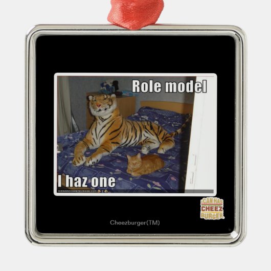 Vorbild, I haz eins Silbernes Ornament (Vorne)