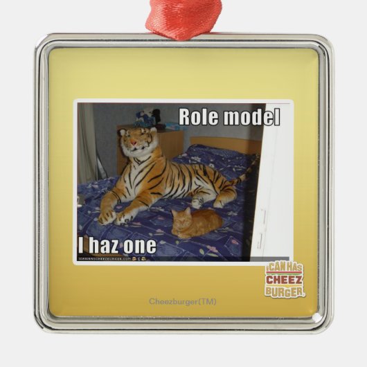 Vorbild, I haz eins Silbernes Ornament (Vorne)