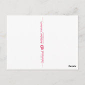 Vorbild Postkarte (Rückseite)