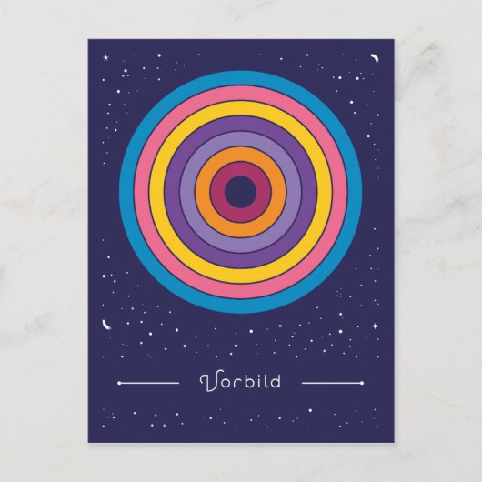 Vorbild Postkarte (Vorderseite)