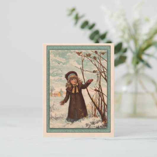 Vorbilddarstellung für Vintage Kinder Postkarte (Stehend Vorderseite)