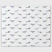 Vorbildliche Cessna-Flugzeuge im Flug Geschenkpapier (Flach)