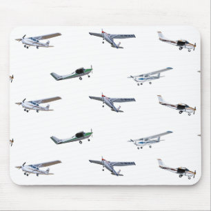 Vorbildliche Cessna-Flugzeuge im Flug Mousepad
