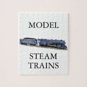 Vorbildliche Dampf-Lokomotive Puzzle