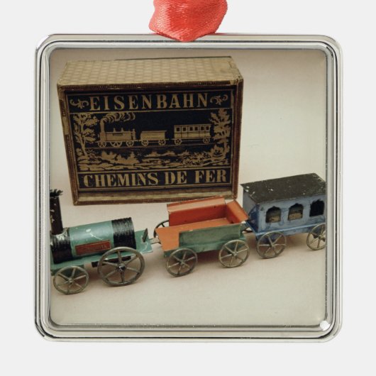 Vorbildliche Eisenbahn, c.1870 Ornament Aus Metall (Vorne)