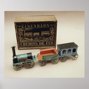 Vorbildliche Eisenbahn, c.1870 Poster