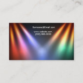 Vorbildliche Headshot-Visitenkarte-Schauspieler u. Visitenkarte (Rückseite)