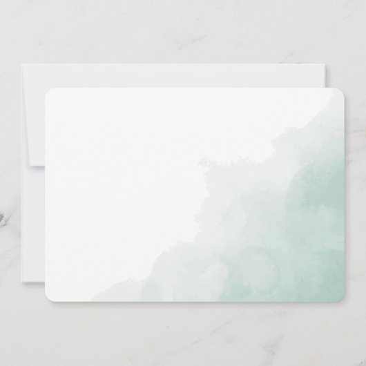 Vorbildliche minimale Hochzeitsprogramme Einladung (Rückseite)