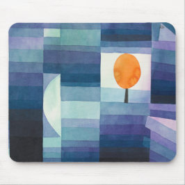 Vorbote der abstrakten Herbstwasserfarbe Paul Klee Mousepad