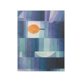 Vorbote der abstrakten Herbstwasserfarbe Paul Klee Notizblock (Rotiert)