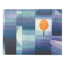 Vorbote der abstrakten Herbstwasserfarbe Paul Klee