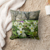 Vorbote des Spring Throw Cushion Kissen (Decke)