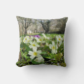 Vorbote des Spring Throw Cushion Kissen (Vorderseite)