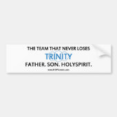 "Vorbote von FriedensMessaged Aufkleber " Autoaufkleber (Vorne)