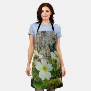 Vorbote von Spring All Over Print Schürze