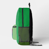 Vordefinierte grüne Farbtöne Typname Bedruckter Rucksack (Rechts)