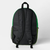 Vordefinierte grüne Farbtöne Typname Bedruckter Rucksack (Rückseite)