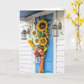 Vorder-Türfallen-Anordnung Karte (Gelbe Blume)