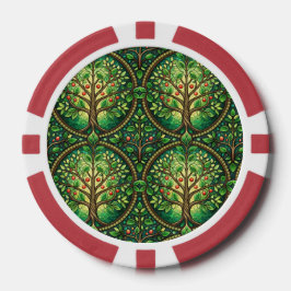 Vorder- und Rückansicht eines Pokerchips