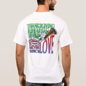 Vorder- und Rückseite - Erntedank Probe Dinner T-Shirt (Rückseite)