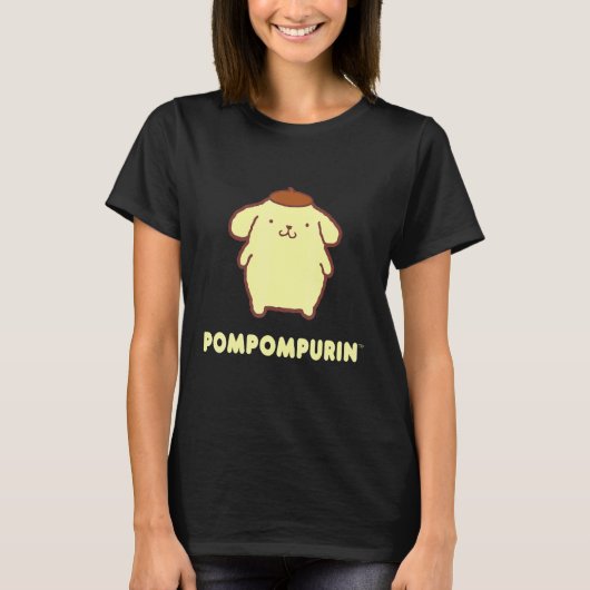 Vorder- und Rückseite von Pompompompurin T-Shirt (Vorderseite)