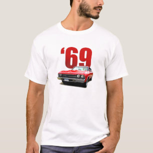 Vorderansicht 1969 Rot Chevelle Coupés T-Shirt