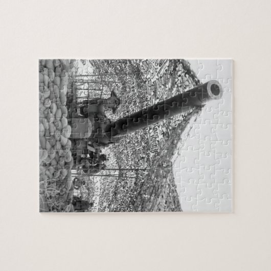 Vorderansicht 240mm Haubitze of_War Bildes Puzzle (Horizontal)