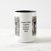 Vorderansicht der Hauptstadt des Alaska-Staat im J Tasse (Zentrum)