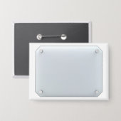 Vorderansicht der transparenten Glasscheibe Button (Vorderseite/Rückseite)