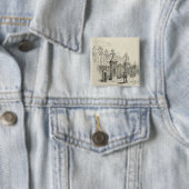 Vorderansicht des Buckingham Palace Button (Beispiel)