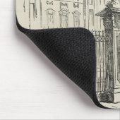 Vorderansicht des Buckingham Palace Mousepad (Ecke)