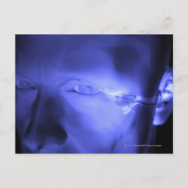 Vorderansicht des Innenohrs Postkarte