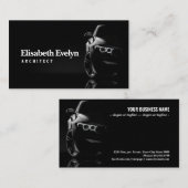 Vorderansicht eines generischen und brandlosen mod visitenkarte (Vorne/Hinten)