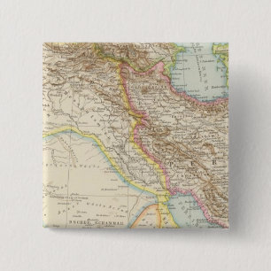 Vorderasien, Persien - Kleinasien und Persia-Karte Button