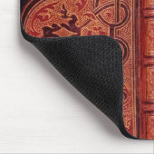 Vordere Abdeckung eines Buches von Stunden im Mousepad (Ecke)